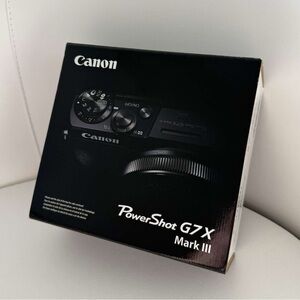 Canon Powershot G7X Mark III